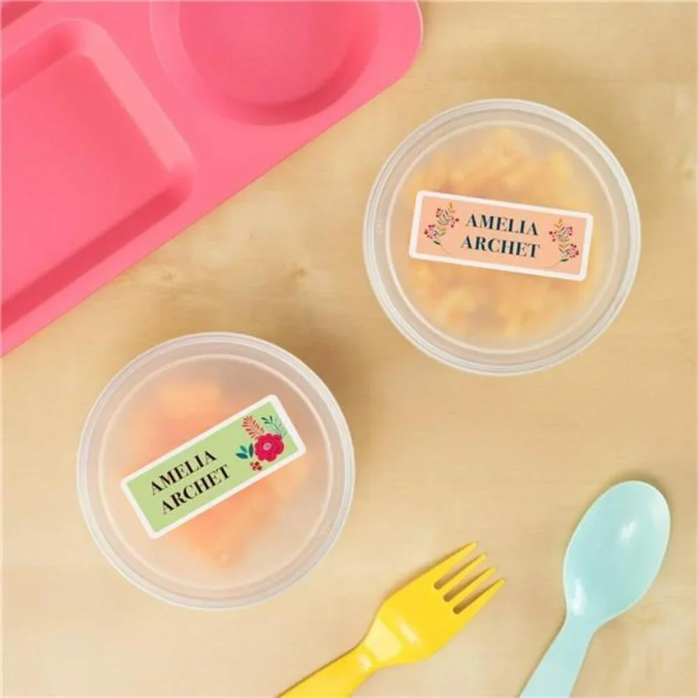 Avery Removable ID Labels Sure Feed Technology Removable Adhesive 1